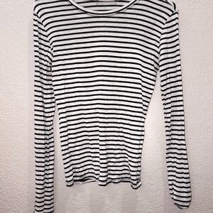 Striped Long Sleeve Top